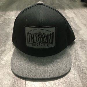 Flat bill hat